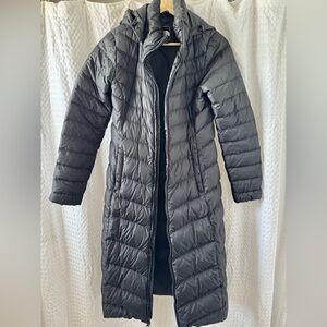 The North Face Women's Long Puffer Parka Coat - Black, XS